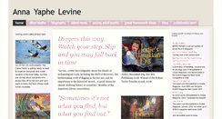 Desktop Screenshot of annalevine.org